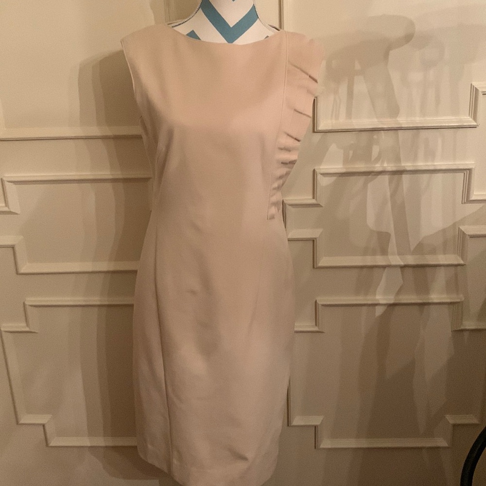 Akris Punto Nude Shift Dress